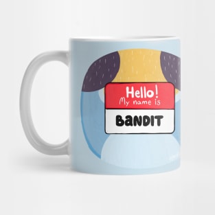 Bandit Name Tag Mug